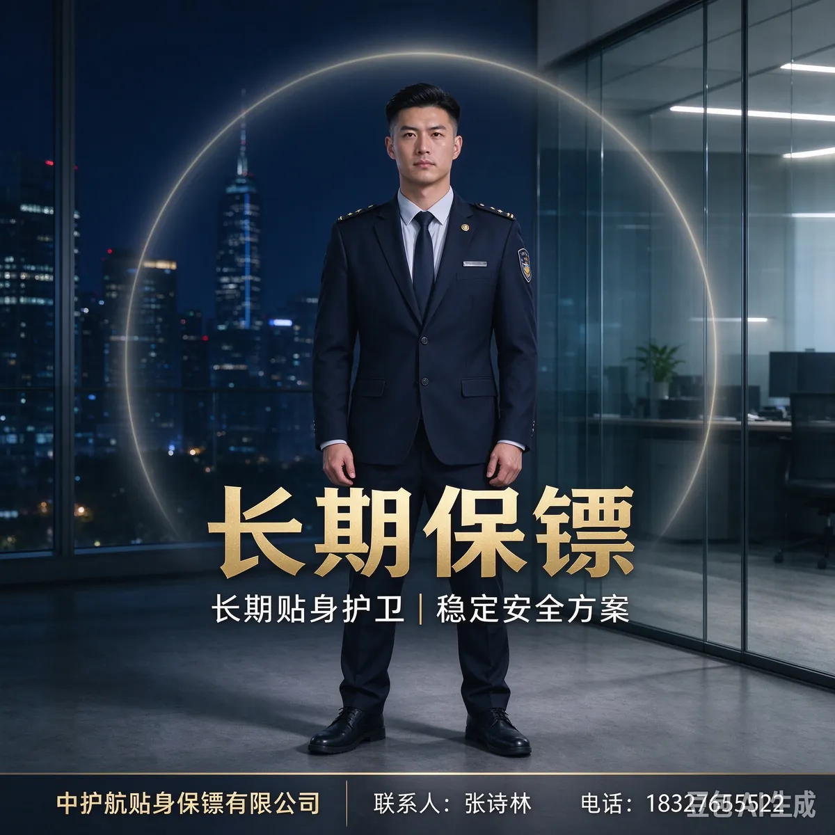 长期驻场保镖